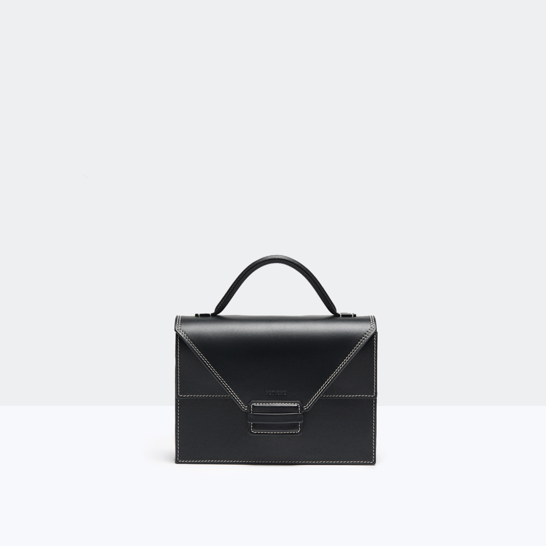 А5-size Briefcase Black Serie