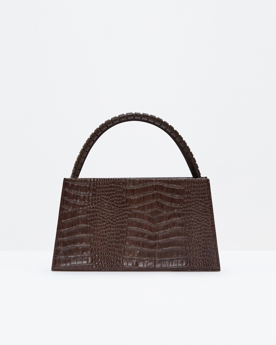 Сумка Ponte с декоративной ручкой Dark Chocolate