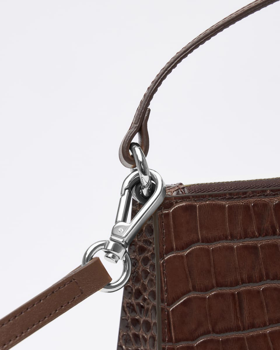 Сумка Mini Ponte Dark Chocolate