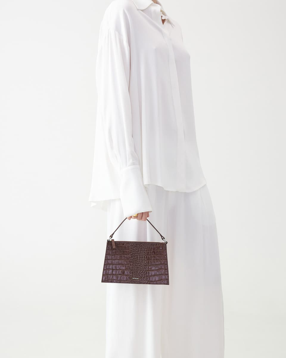 Сумка Mini Ponte Dark Chocolate