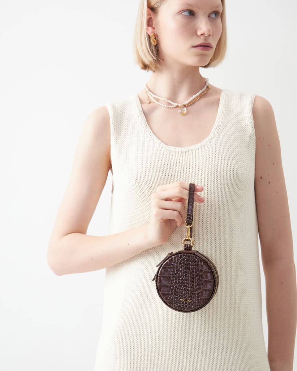 Портмоне-круг Dark Chocolate