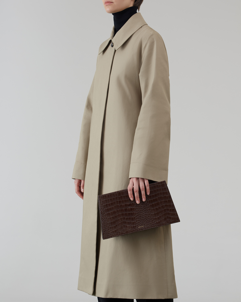 Сумка Ponte с декоративной ручкой Dark Chocolate