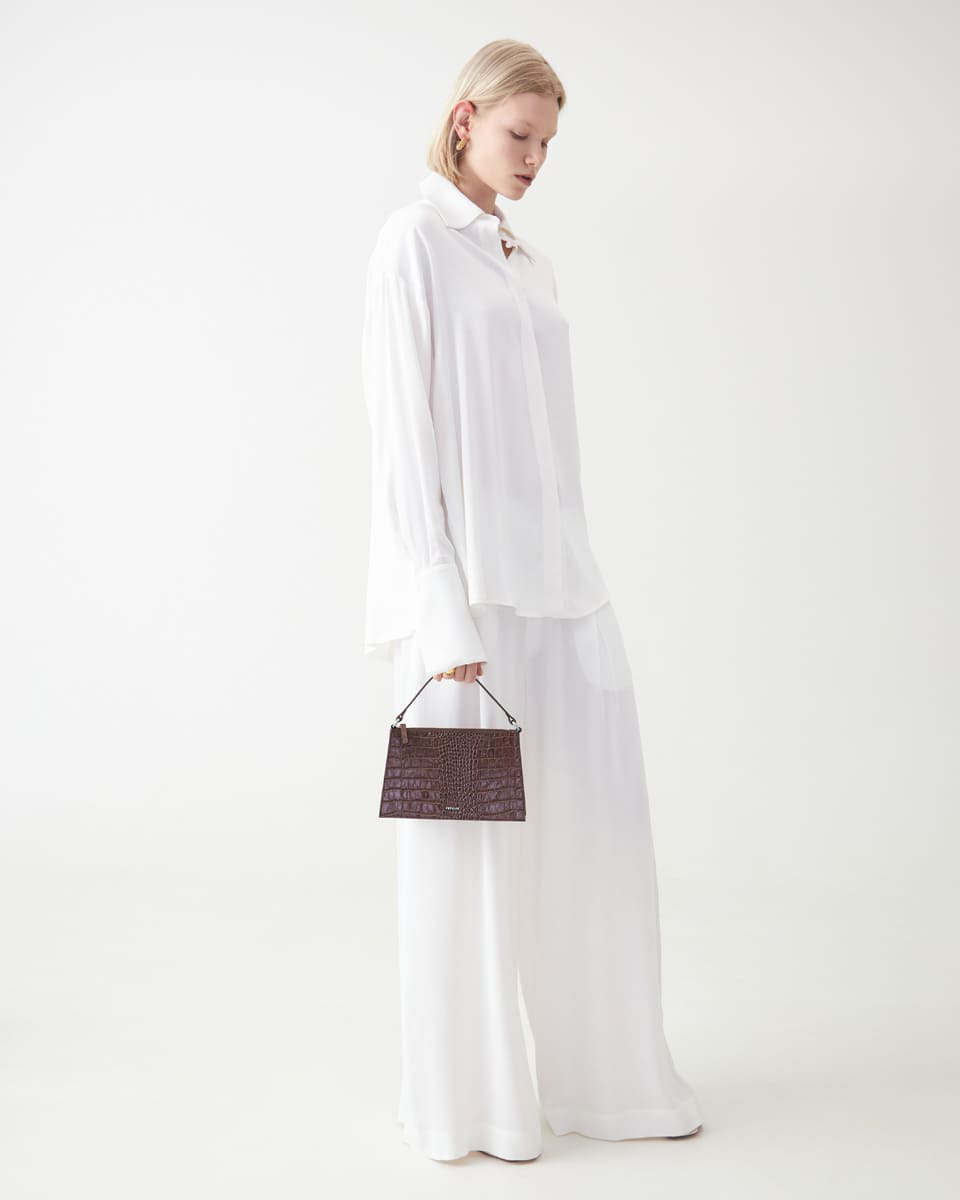 Сумка Mini Ponte Dark Chocolate