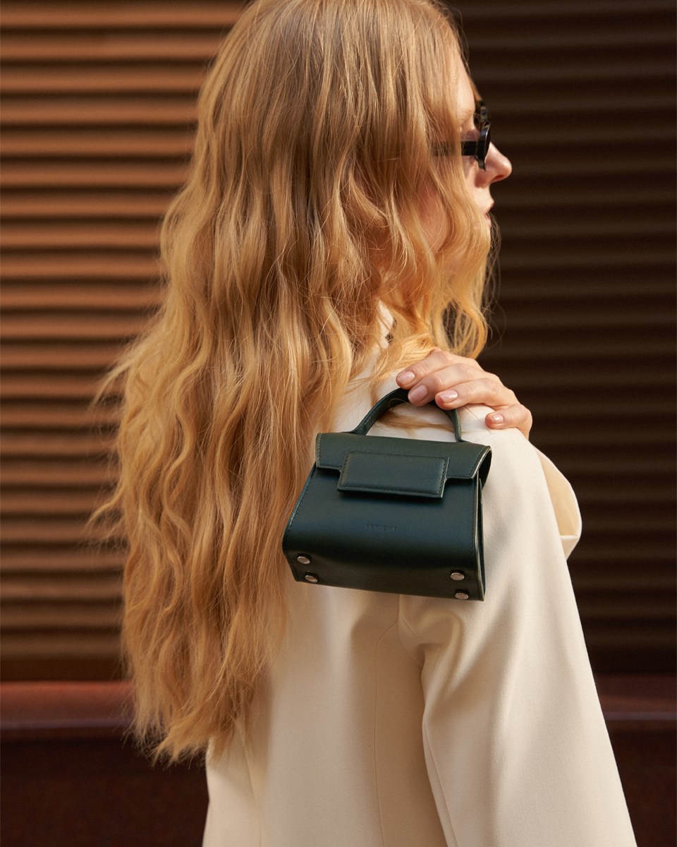 Сумка микро-трапеция Moss