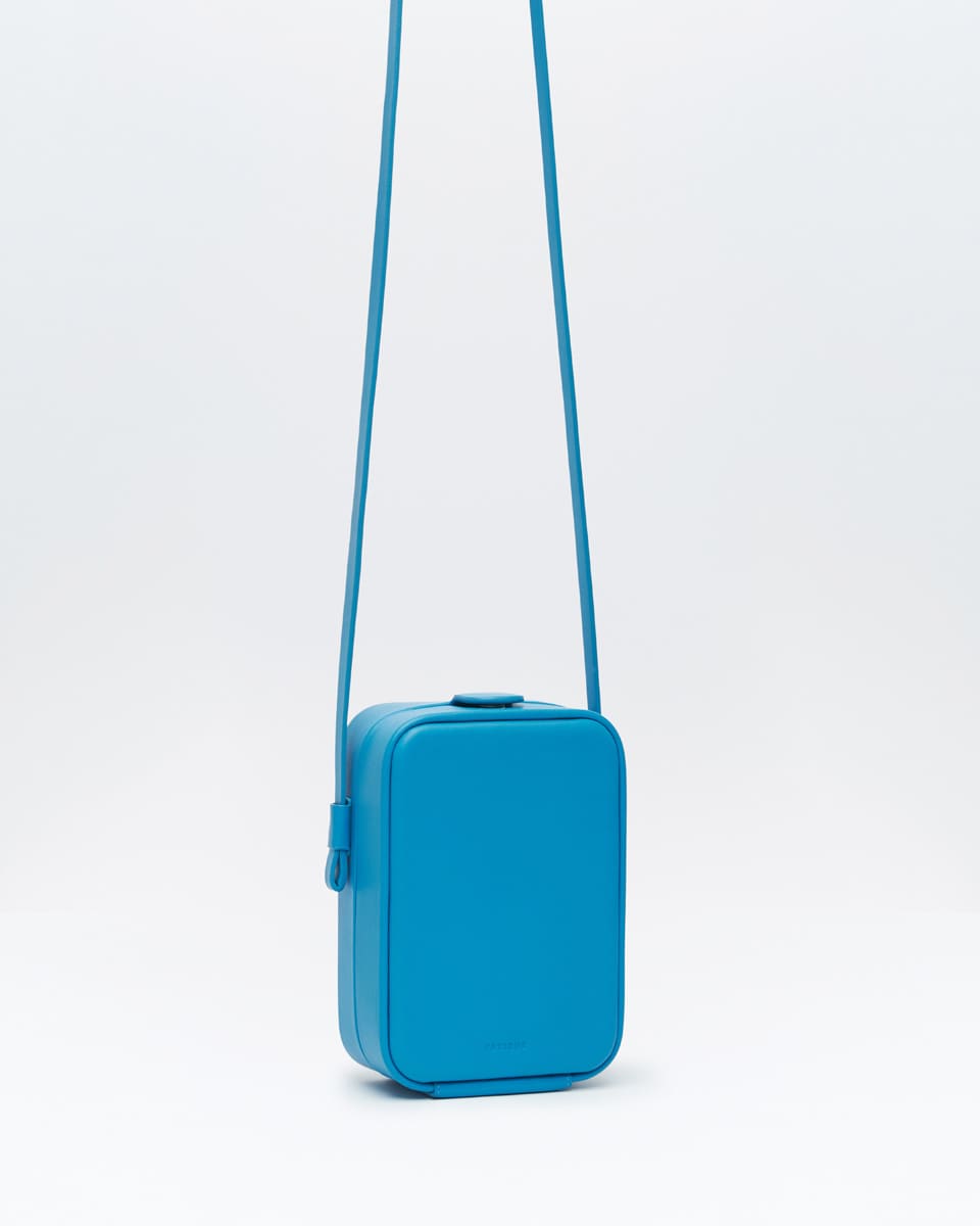 Идеальная сумка-куб мобильный Lazur от FETICHE S.034. Lazur