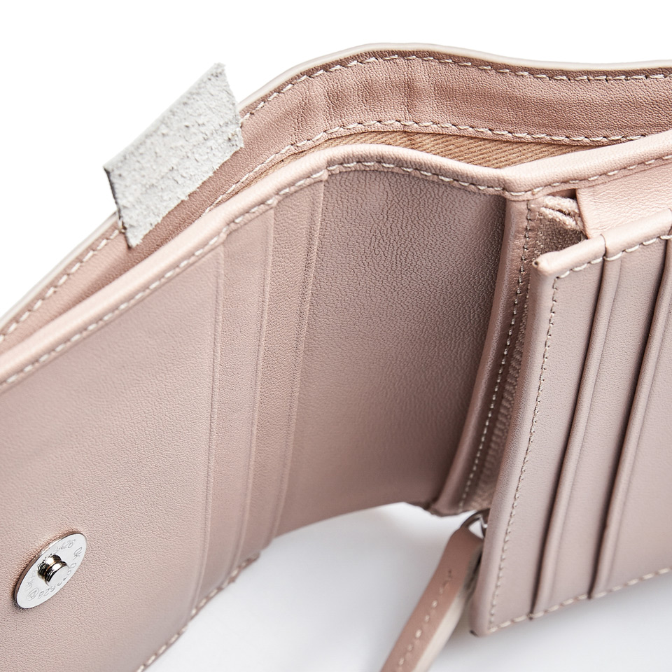 Мини портмоне, пудровый